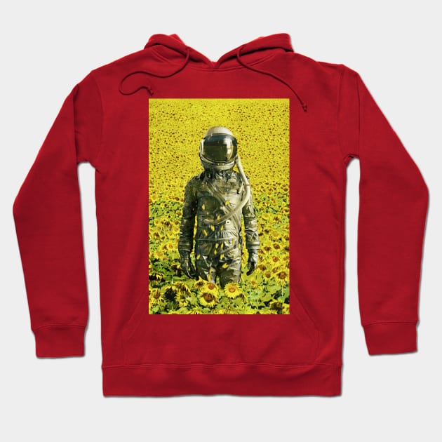 Stranded in the sunflower field Hoodie by SeamlessOo